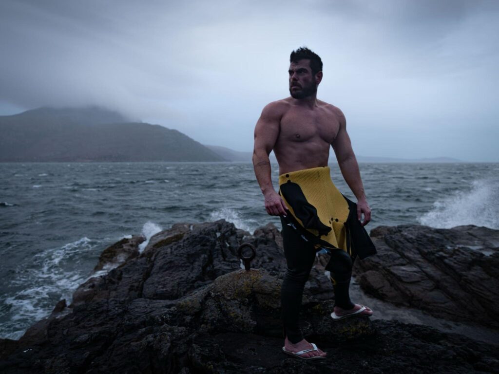 Ross Edgley Makes History Swimming Around Iceland