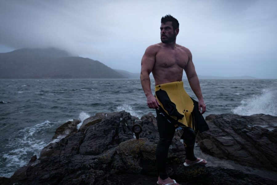 Ross Edgley Makes History Swimming Around Iceland