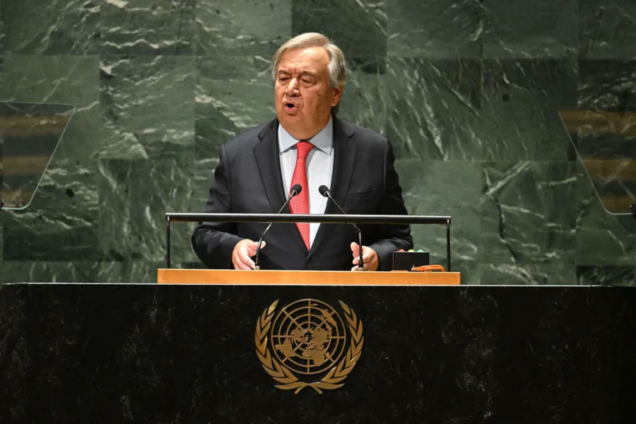 UN Chief Guterres Warns at General Assembly