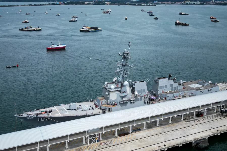 US Strike at Sea Kills 11