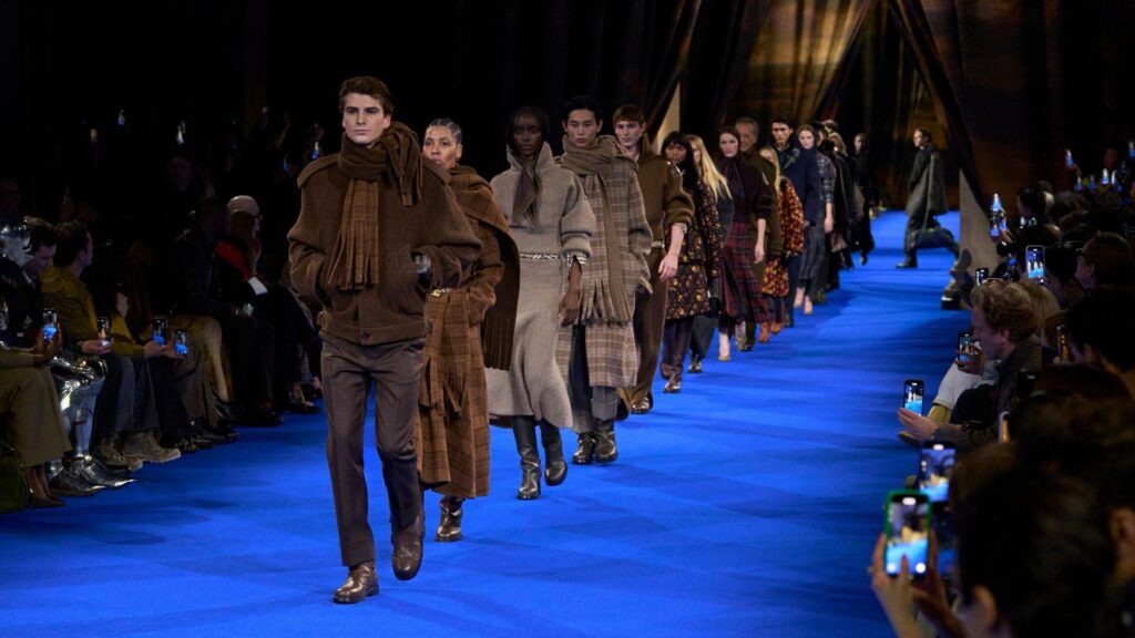 Burberry Rises at London Fashion Week